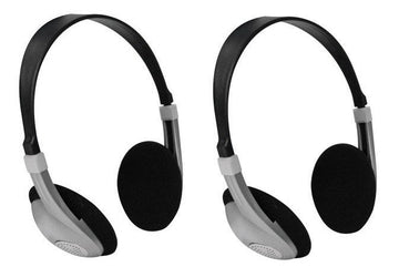 2 Casque numerique audio ecoute son hifi stereo compact fiche 3.5mm velleman hpd19 ECLATS DESTOCKAGE