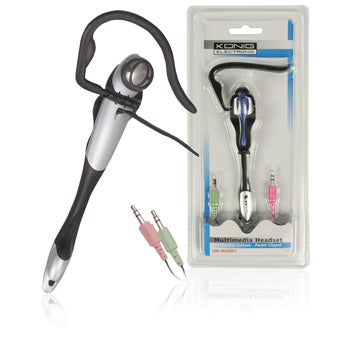 Casque oreillette avec microphone könig micro ecouteur oreille cmp-headset4 ECLATS DESTOCKAGE