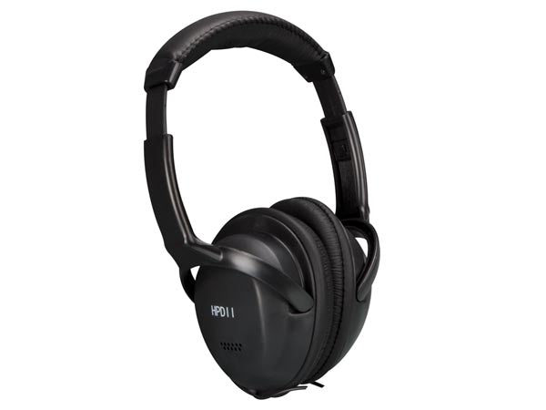 Casque sono numerique stereo sonorisation hifi ecoute 105db hpd11 fiche jack 3.5 adaptateur 6.35 ECLATS DESTOCKAGE