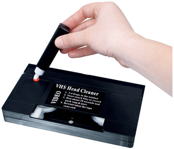 Cassette nettoyage k7 vhs magnetoscope video clp-020 nettoie contact bande konig ECLATS DESTOCKAGE