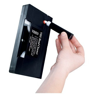 Cassette nettoyage vhs video magnetoscope nettoie contact bande ECLATS DESTOCKAGE