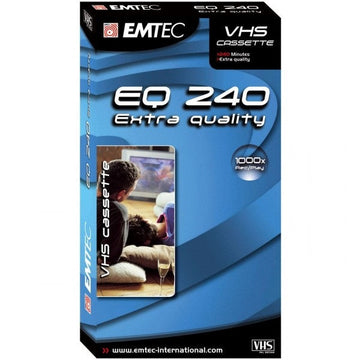 Cassette vhs k7 video 240 minutes max-e240m 4 heures emtec ECLATS DESTOCKAGE