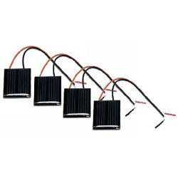 Cebekit c-0138 4 panneaux solaires 1,2v 1.5v 100ma 120mw kieduc-0138 cellule photovoltaïque - ECLATS DESTOCKAGE