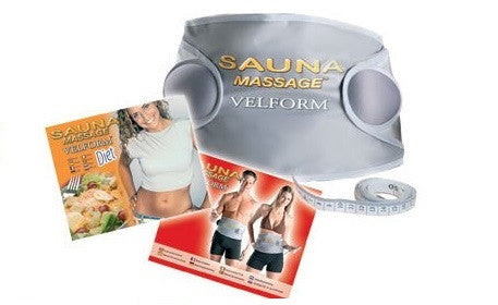 Ceinture sauna belt amaigrissante chauffante sudation cellulite minceur ECLATS DESTOCKAGE