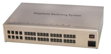 Central telephonique analogique téléphone 8 lignes 32 postes autocommutateur pabx standard autocom - ECLATS DESTOCKAGE