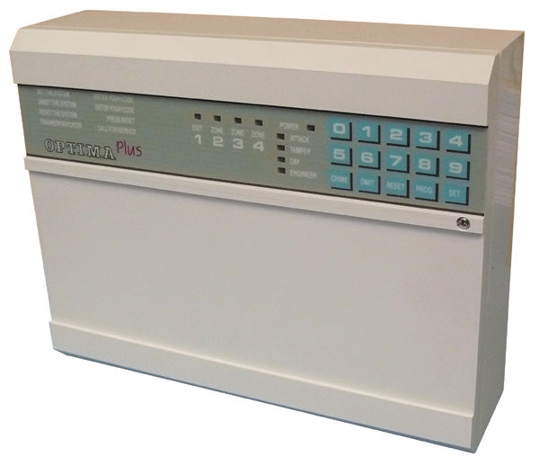 Centrale alarme vol 4 zones 220v antivol maison villa appartement commerce optimaplus ECLATS DESTOCKAGE