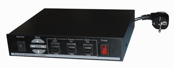 Centrale de commande pour zoom focus iris et tourelle surveillance video centrales de commande ECLATS DESTOCKAGE