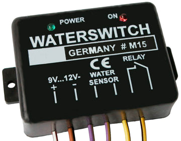 Centrale detecteur eau 12v signalisation pluie neige grele pluviometre m158 waterswitch 9v 10v 11v ECLATS DESTOCKAGE