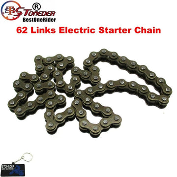 chaine de démarrage électrique à 62 maillons, pour moteur 50cc-125cc ATV Quad Pit Dirt Bike Go Kart ECLATS DESTOCKAGE