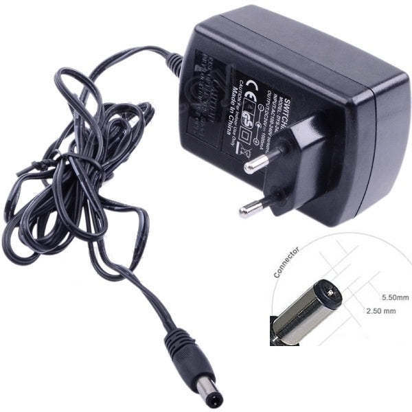 Chargeur 110v 220v 13.8vc 12vcc 12v 1a 12w accu 5.5 2.5mm accumulateur batterie rechargeable ECLATS DESTOCKAGE