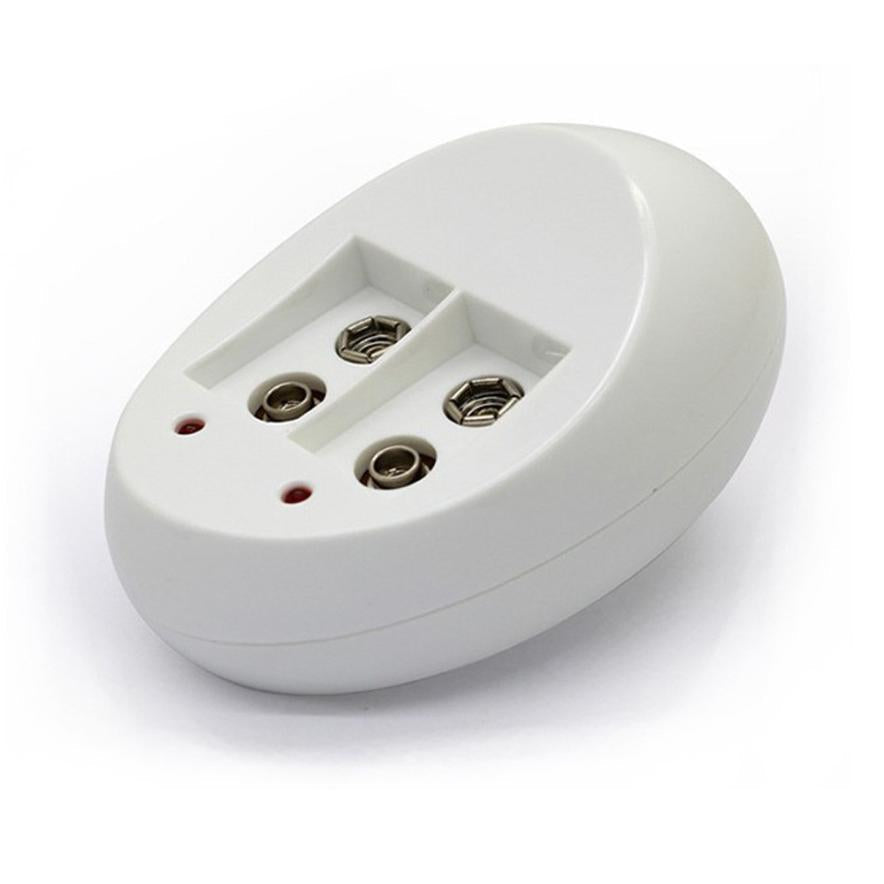 Chargeur 2 piles rechargeables 9v 6f22 Ni-Mh Ni-Cd 110v 220v ECLATS DESTOCKAGE
