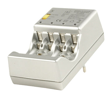 Chargeur 4 batteries pile rechargeable hq charger07 nimh aa aaa plug in ECLATS DESTOCKAGE