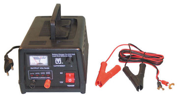 Chargeur batterie auto 6v 7.2v 12v 13.8v 10a accu voiture 220vca 240v coffre coffret boitier metal ECLATS DESTOCKAGE