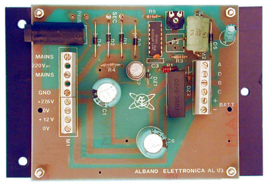 Chargeur electronique automatique batterie rechargeable centrale alarme electronique incendie aez1 - ECLATS DESTOCKAGE