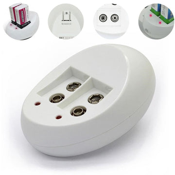 Chargeur rapide plug in pile 9v batteries nimh nicd hq-charger100 ECLATS DESTOCKAGE