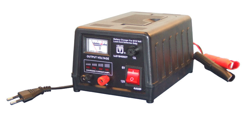 Chargeur voiture 220v 6v 7.2v 12v 13.8v.4a batterie accu rechargeable 6/12vcc coffret metal 240v ECLATS DESTOCKAGE