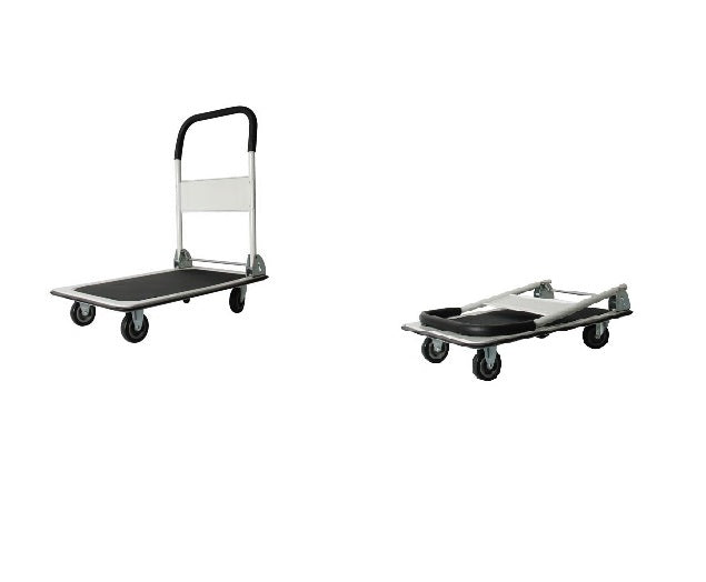 Chariot transport colis plate forme manutention 60kg à150 kg marchandise oht150 perel ECLATS DESTOCKAGE