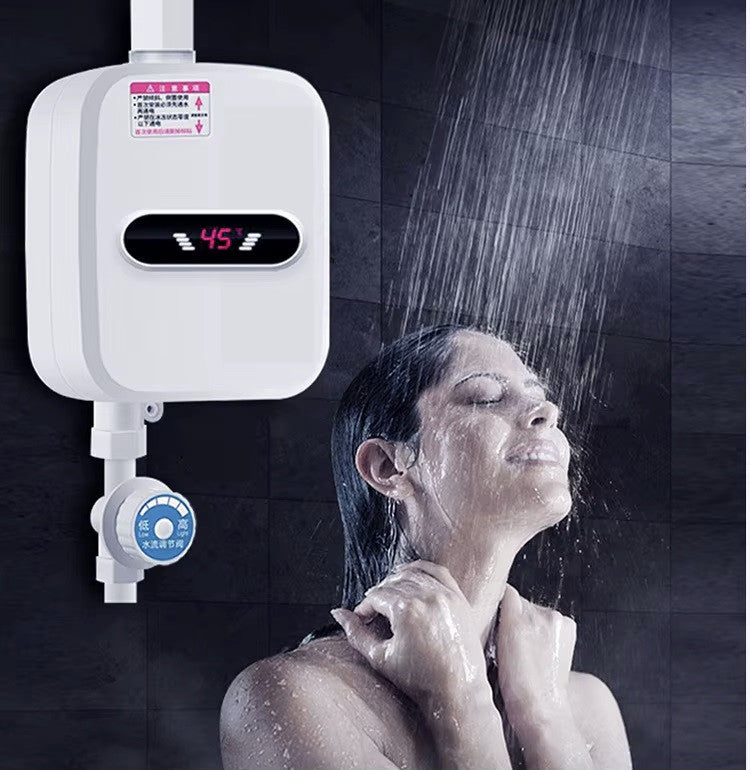 Chauffe-eau instantané 220V 3500W affichage numérique chauffage de l'eau, douche chaude ECLATS DESTOCKAGE