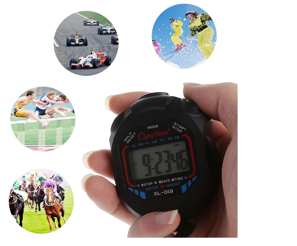 Chronomètre de sport Chronomètre numérique Compteur Chronomètre Compteur Sport Alarme Sport L-013 ECLATS DESTOCKAGE