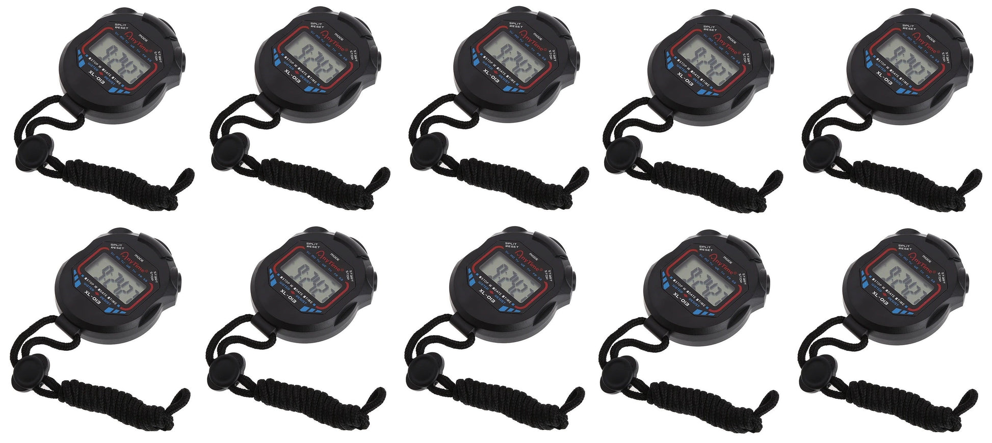 10 Chronomètre de sport Chronomètre numérique Compteur Chronomètre Compteur Sport Alarme Sport ECLATS DESTOCKAGE