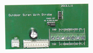 Circuit de sirene autoalimentee sa120n BS-1 alarme sonore securite ECLATS DESTOCKAGE