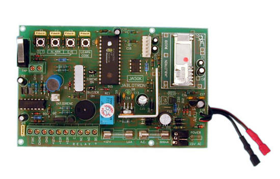 Circuit electronique centrale alarme antivol sans fil 4 zones 433mhz ja50w jablotron antivols ECLATS DESTOCKAGE