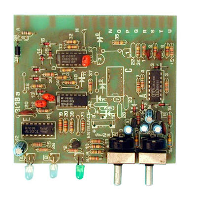 Circuit electronique de 2 zones pour centrale alarme antivol electronique te16 circuits alarmes ECLATS DESTOCKAGE
