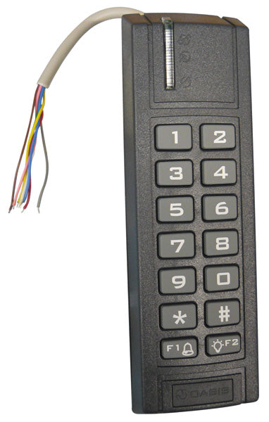 Clavier exterieur jablotron ja-80h oasis 868mhz etanche (ip 65) filaire avec lecteur de carte rfid ja80 ja82 ECLATS DESTOCKAGE