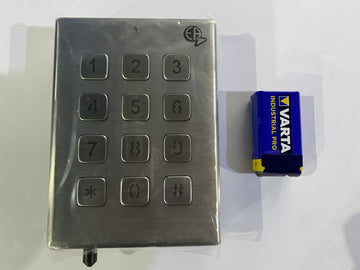 clavier radio etanche 433mhz 4ch pour ha53 ha-53u digi code sa224 clpea alarme sans fil ECLATS DESTOCKAGE