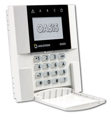 Clavier sans fil ecran noir et blanc ja-81f pour centrale d alarme jablotron oasis 868mhz ja80 ja82 ECLATS DESTOCKAGE