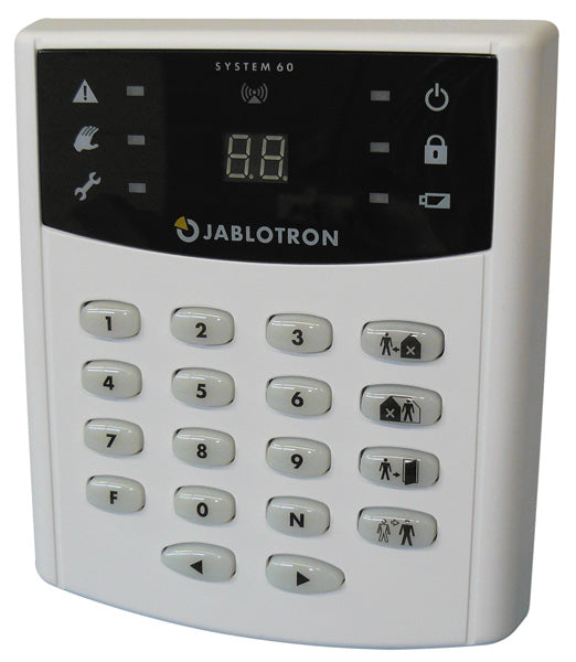 Clavier sans fil electronique 30 100m 433.92mhz ja 63f alarme radio hf jablotron ECLATS DESTOCKAGE