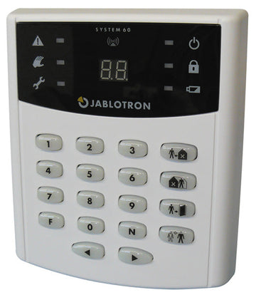Clavier sans fil electronique 30 100m 433.92mhz ja 63f alarme radio hf jablotron ECLATS DESTOCKAGE