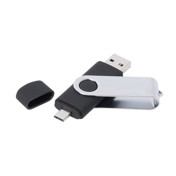 Clé articulée  USB 32 go mémoire avec OTG ECLATS DESTOCKAGE