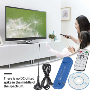 Clé TNT usb hd récepteur HDTV tuner decodeur DVB telecommande terminal antenne ECLATS DESTOCKAGE
