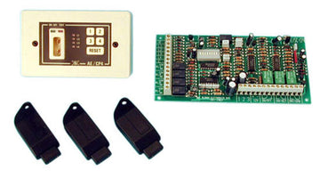 Clef electronique 4 zones AE/CP4 pour mise en service alarme domotique automatisme - ECLATS DESTOCKAGE
