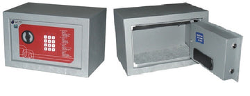 Coffre fort digicode serrure a code protection securite coffret metal avec clavier hotel sse017 - ECLATS DESTOCKAGE