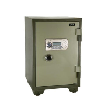 Coffre fort ignifuge occasion defaut serrure a code clef armoire metal sécurité feu coffres forts - ECLATS DESTOCKAGE