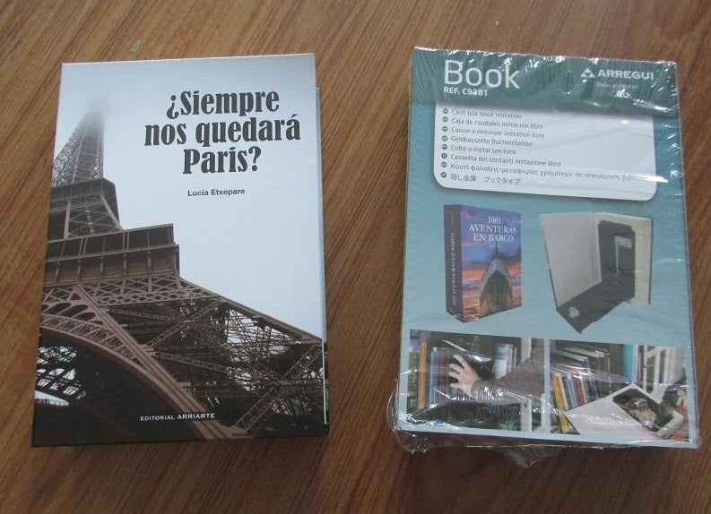 Coffre fort protection concu dans un livre securite - ECLATS DESTOCKAGE