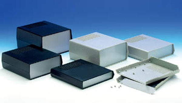 Coffret aluminium pvc aus noir 198x178x72mm tkaus22b coffre plastique ECLATS DESTOCKAGE