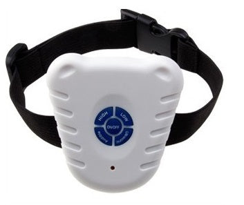 Collier pour chien ultrason contre aboiement 9921 repousse ultrasonique education - ECLATS DESTOCKAGE