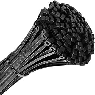 Collier serre cable tirap noir 100 x 2.5 mm (10 pieces) traction maxi 8,2 kg  quseca100-205-n ECLATS DESTOCKAGE