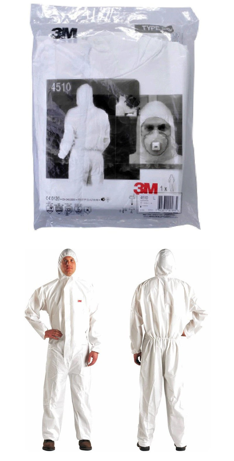 Combinaison 3m 4510 Taille M électricité statique vetement protection contre les particules de charbon de centrale électrique ECLATS DESTOCKAGE