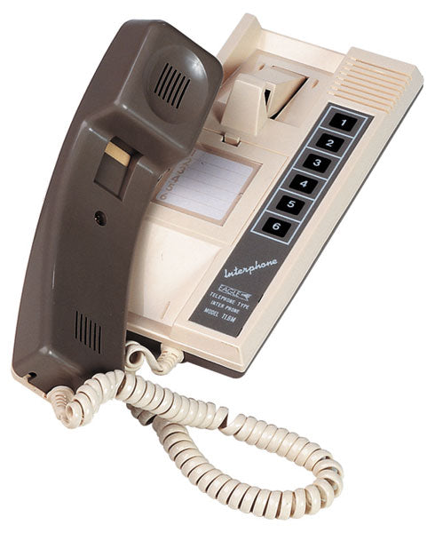 Combine interphone station 6 postes maitre a poser sur bureau a fixer au mur intercommunication p666 ECLATS DESTOCKAGE
