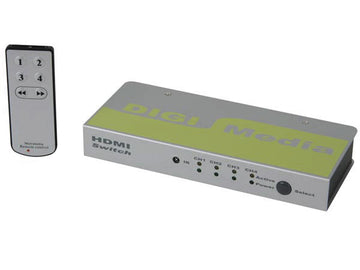 Commutateur hdmi 4 ports télécommande soni ps3 lecteurs dvd hd blu ray récepteurs tnt tns télé hdtv ECLATS DESTOCKAGE