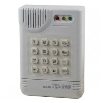 Composeur 4 numero transmetteur telephonique alarme td-110 numerotateur telephone td110 ECLATS DESTOCKAGE