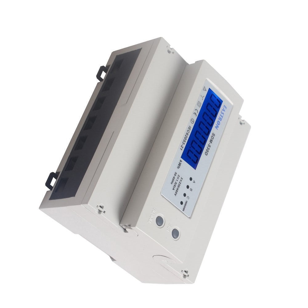Compteur energie horaire triphasé wattmetre kwh 4 fils 380v ECLATS DESTOCKAGE