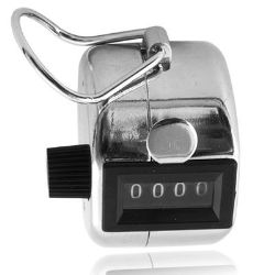 Compteur manuel argent comptage main click compte personne ECLATS DESTOCKAGE