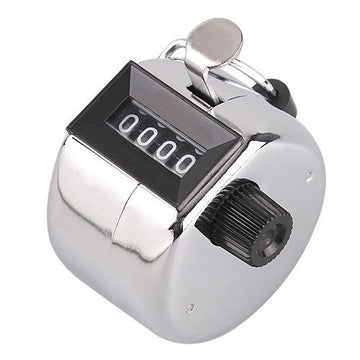 Compteur mecanique compteuse a main metre de metal a 4 chiffres ECLATS DESTOCKAGE