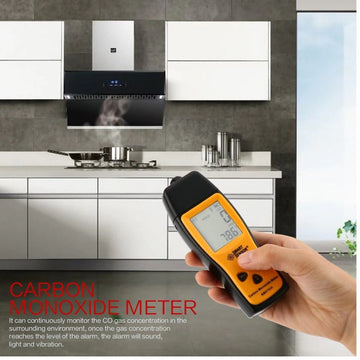 Compteur monoxyde carbone AS8700A détecteur fuite gaz CO analyseur moniteur testeur 1000ppm ECLATS DESTOCKAGE