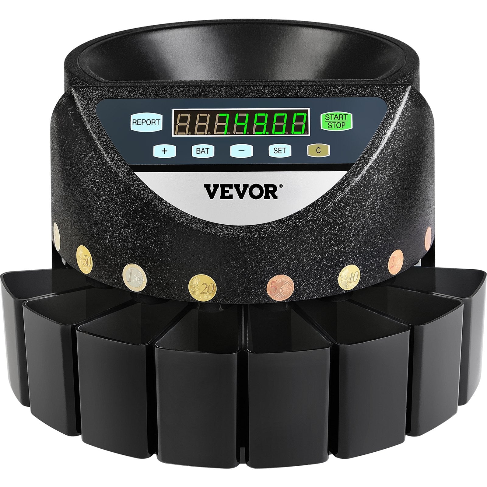 Compteur trieur piece euro comptage monnaie coin compte trieuse electronique trieur db-350 ECLATS DESTOCKAGE